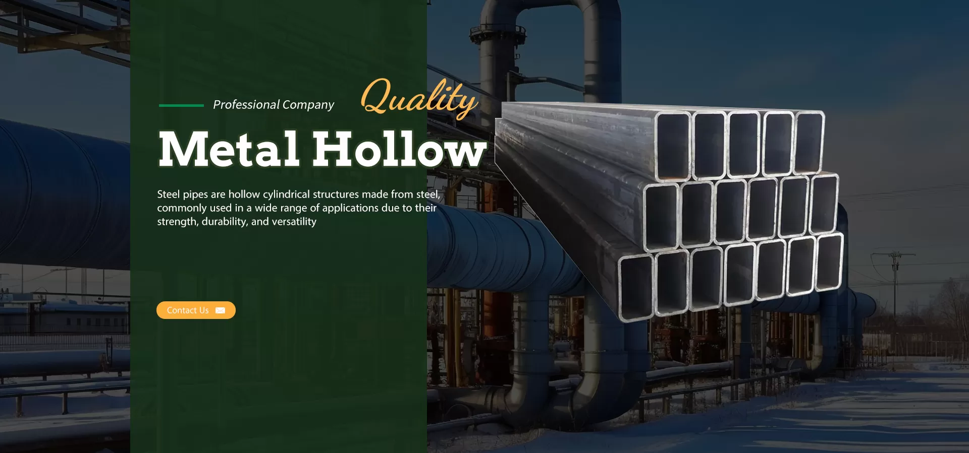 Metal hollow
