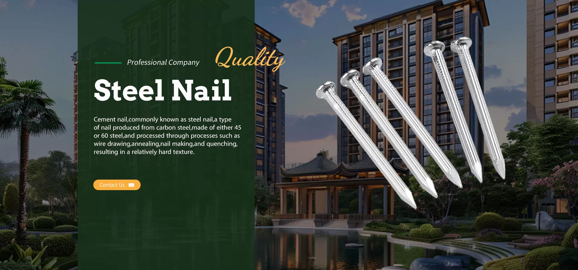 Cement Steel Nails